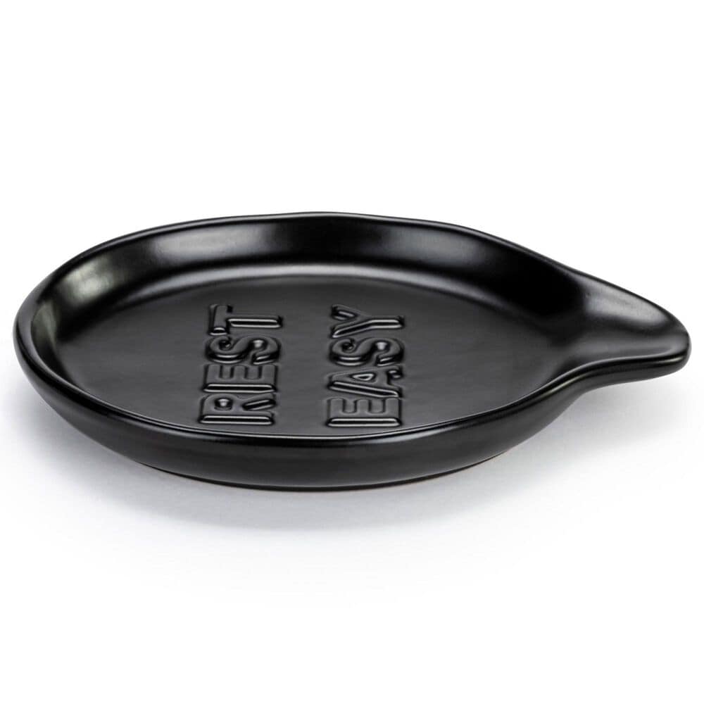 Demdaco Rest Easy Spoon Rest in Black, , large