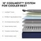 SweetNight CoolNest 12" Medium King Mattress in a Box, , large