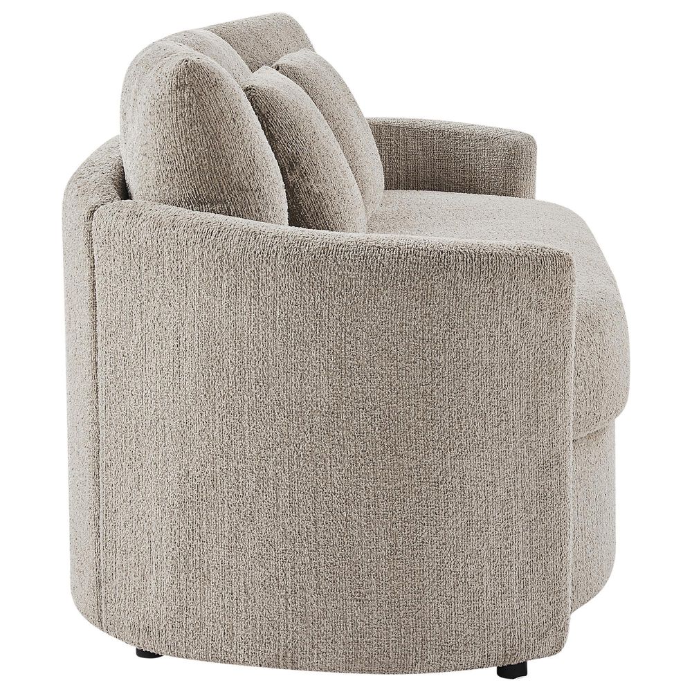 Lifestyle Solutions Beckett Stationary Storage Sofa in Taupe, , large