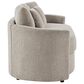 Lifestyle Solutions Beckett Stationary Storage Sofa in Taupe, , large