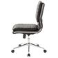 OSP Home Armless Manager Chair in Black, , large