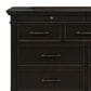 Mayberry Hill Slater King Storage Bed with Dresser, Chest, and Two Nightstands in Black, , large