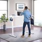 OSP Home Primo 60" Electric Sit and Stand Desk in White, , large