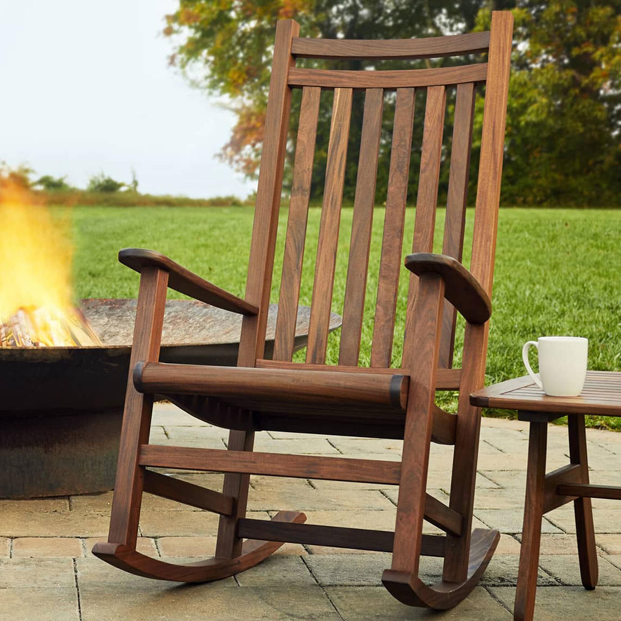 Timbertrail Heritage Ruby Rocker in Chocolate Brown