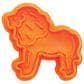 Mrs. Anderson"s Baking Animal Cracker Cookie Cutters in Blue, Orange and Yellow (Set of 4), , large