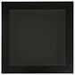 Waltham Urban Icon Square End Table in Polished Black, , large