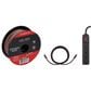 Helios 3-Piece 4 Outlet Surge Protector and 50" 16-Gauge Speaker Wire with Black Series 6" Subwoofer Cable in Black, , large