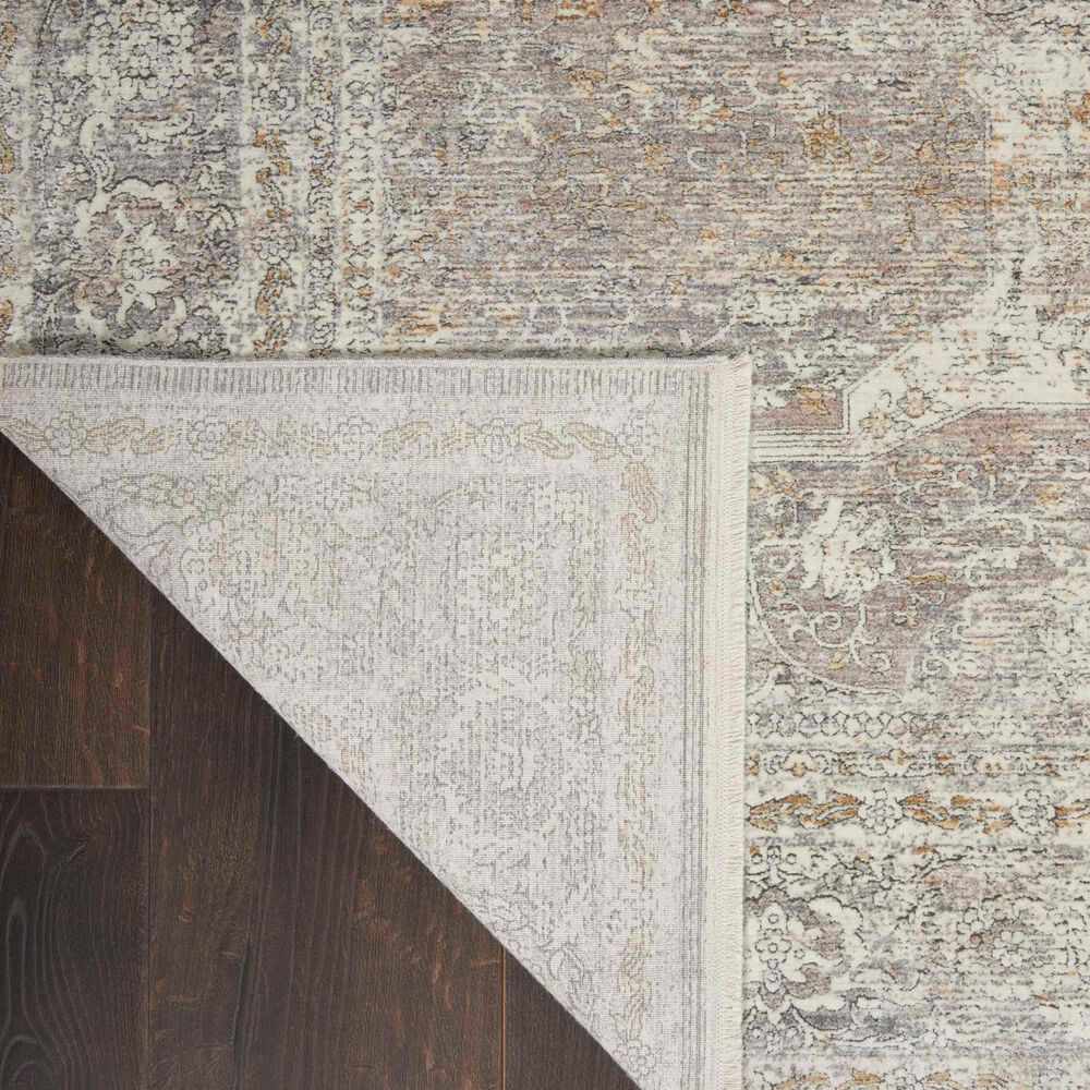 Nourison Starry Nights STN03 10&#39; x 13&#39; Silver and Cream Area Rug, , large