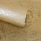 Tempaper Homestead Floral 198" x 20.5" Peel and Stick Wallpaper in Metallic Marigold, , large