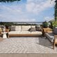Dalyn Rug Company Sedona Floral 3" x 5" Putty Indoor/Outdoor Area Performance Rug, , large