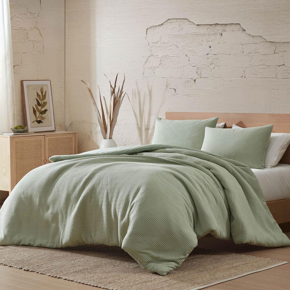 Hallmart Collectibles Wailani 3-Piece Queen Comforter Set in Sage, , large