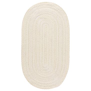 Capel Bayview 0036-600 4" x 6" Oval Lambswool Area Rug, , large