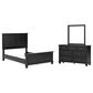 Ashley Lanolee 3-Piece Full Bedroom Set in Black, , large