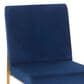 Lumisource Fuji Side Chair with Blue Cushion in Gold (Set of 2), , large