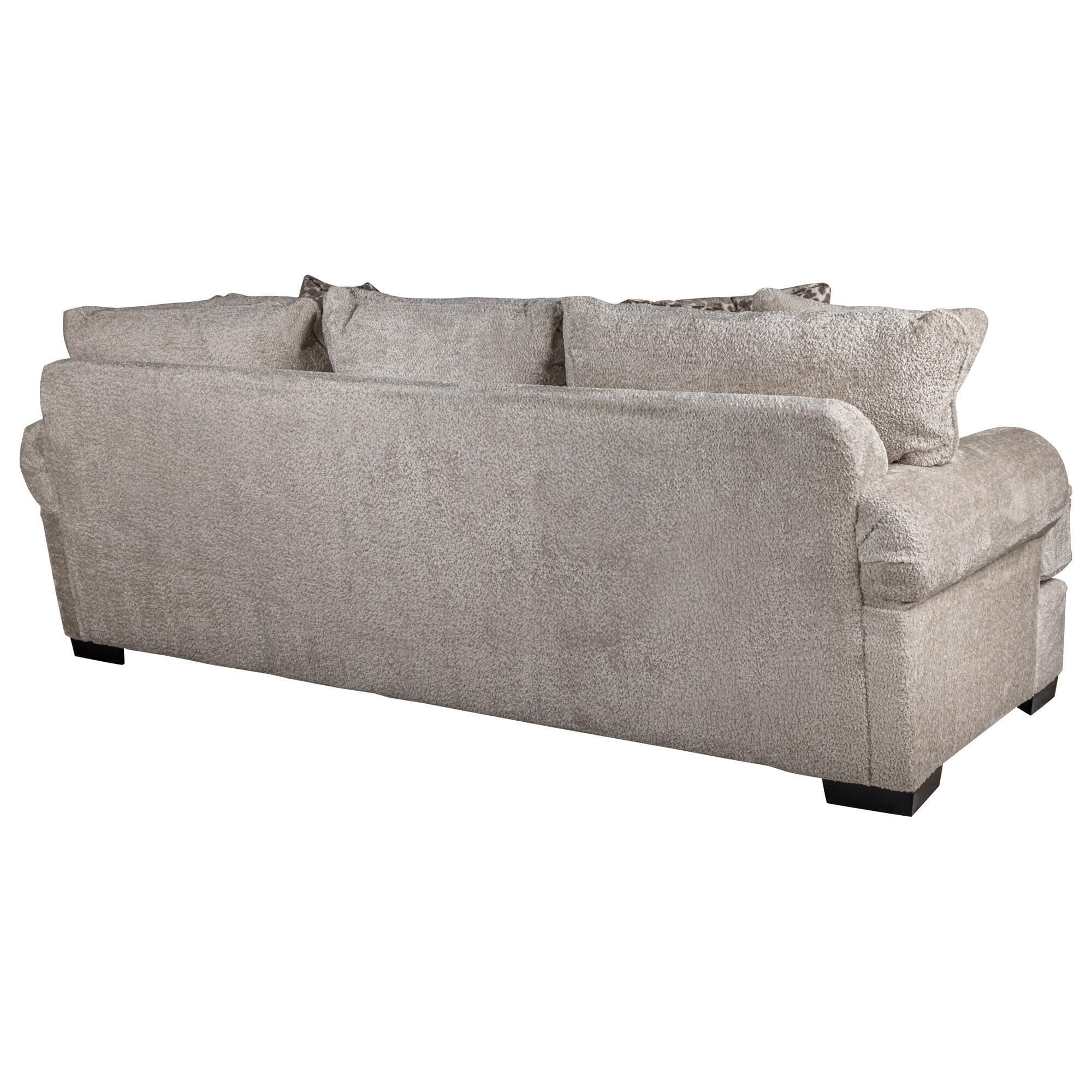Michael Nicholas Designs Mustang Stationary Sofa in Puppy Storm