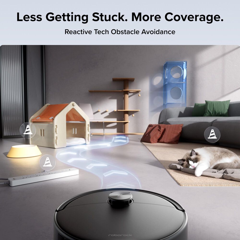 Roborock Qrevo 2 ProX Robot Vacuum and Mop in Black, , large