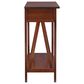 Linon Home Decor Trenton Console Table in Antique Tobacco, , large