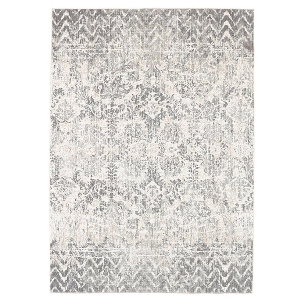 Patina Vie PV Touchstone Le Jardin 5"3" x 7"8" Willow Gray Area Rug , , large