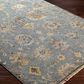 Surya Theodora 2" x 3" Aqua, Charcoal, Wheat and Oatmeal Area Rug, , large