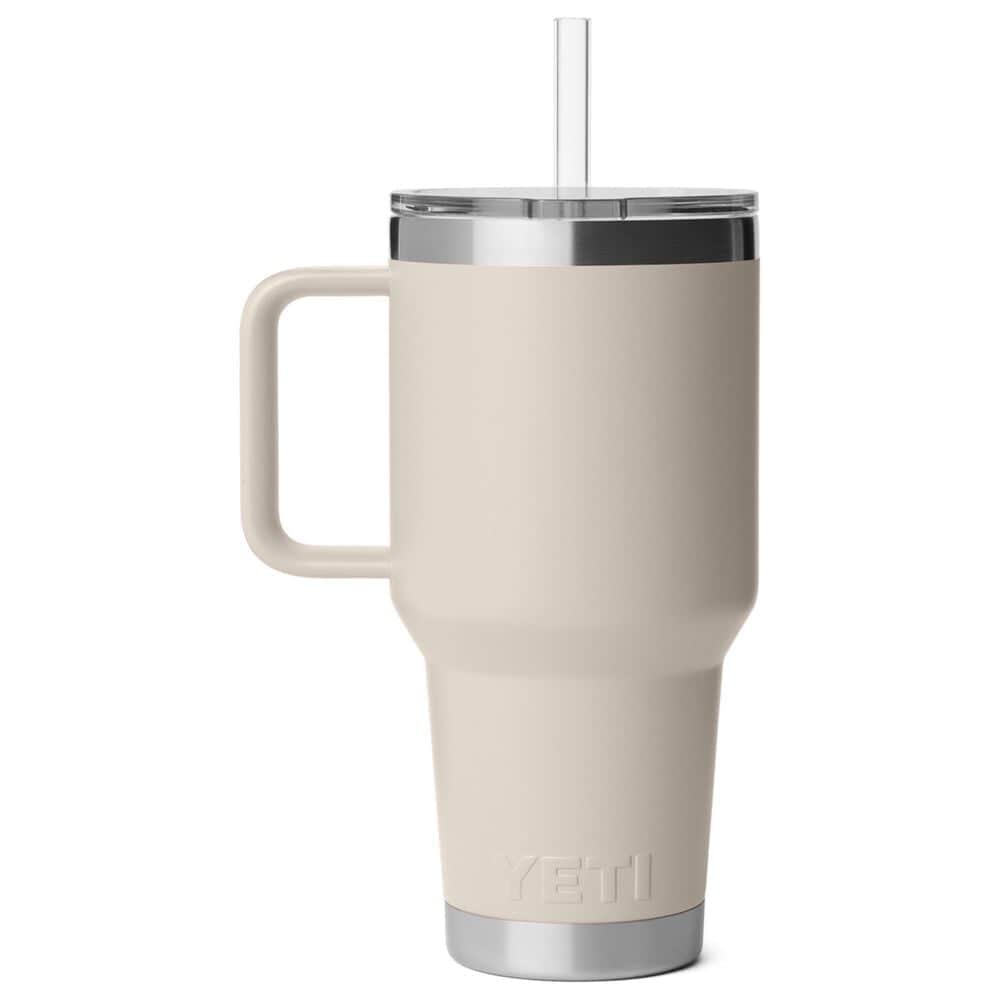 YETI Rambler 35 Oz Straw Mug with Straw Lid in Cape Taupe, , large