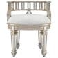 Butler Rebecca Vanity Stool in Silver, , large