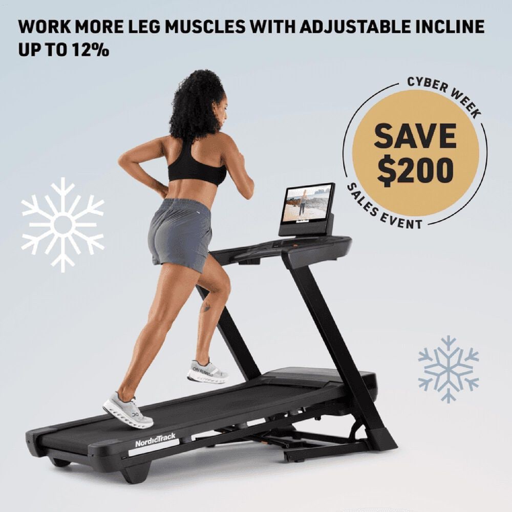 NordicTrack T Series 16 Treadmill in Black, , large