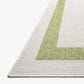 Loloi Easton Green and Ivory 2"3" x 3"9" Indoor/Outdoor Area Rug, , large