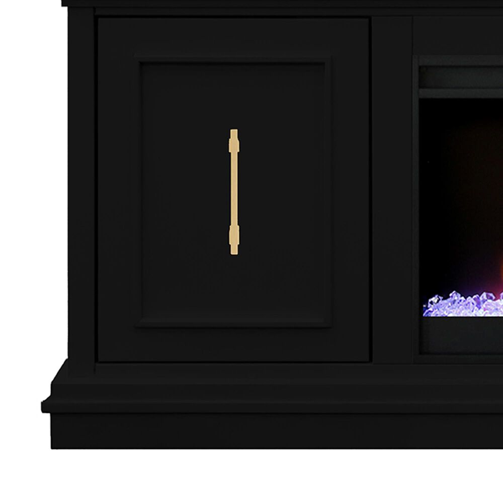 Legends Furniture Jordan 81-inch Fireplace Console in Seal Skin, , large