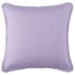 J. Queen New York Nola 26" Square Euro Pillow Sham in Lilac, , large