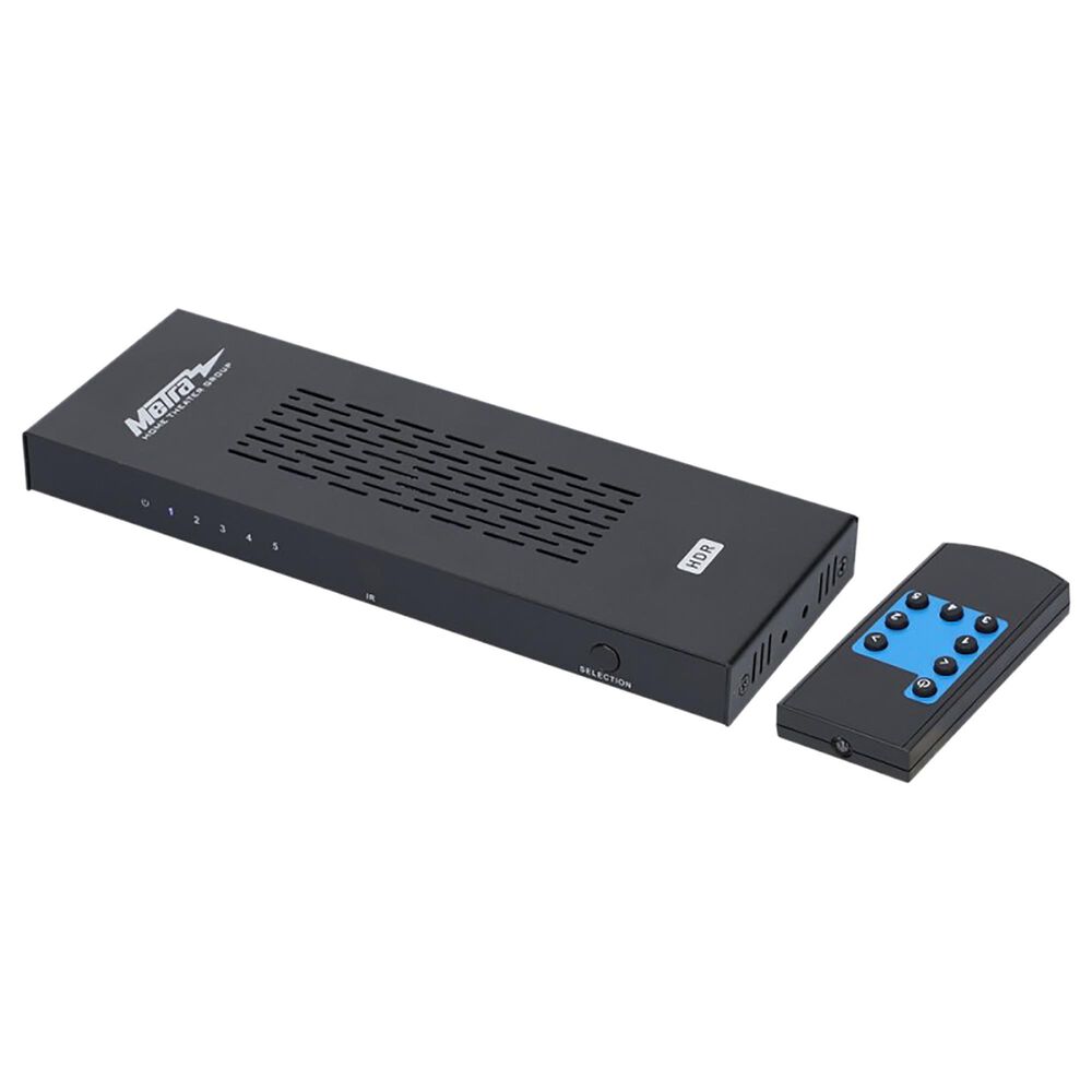 MetraAV HDMI Switch with 5 Inputs and 1 Output, , large