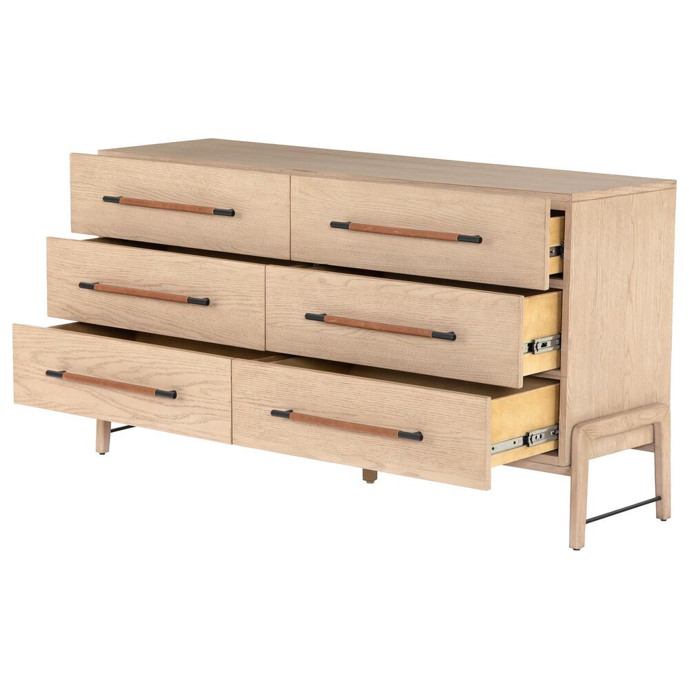 Four Hands Rosedale 6-Drawer Dresser in Yucca Oak, , large