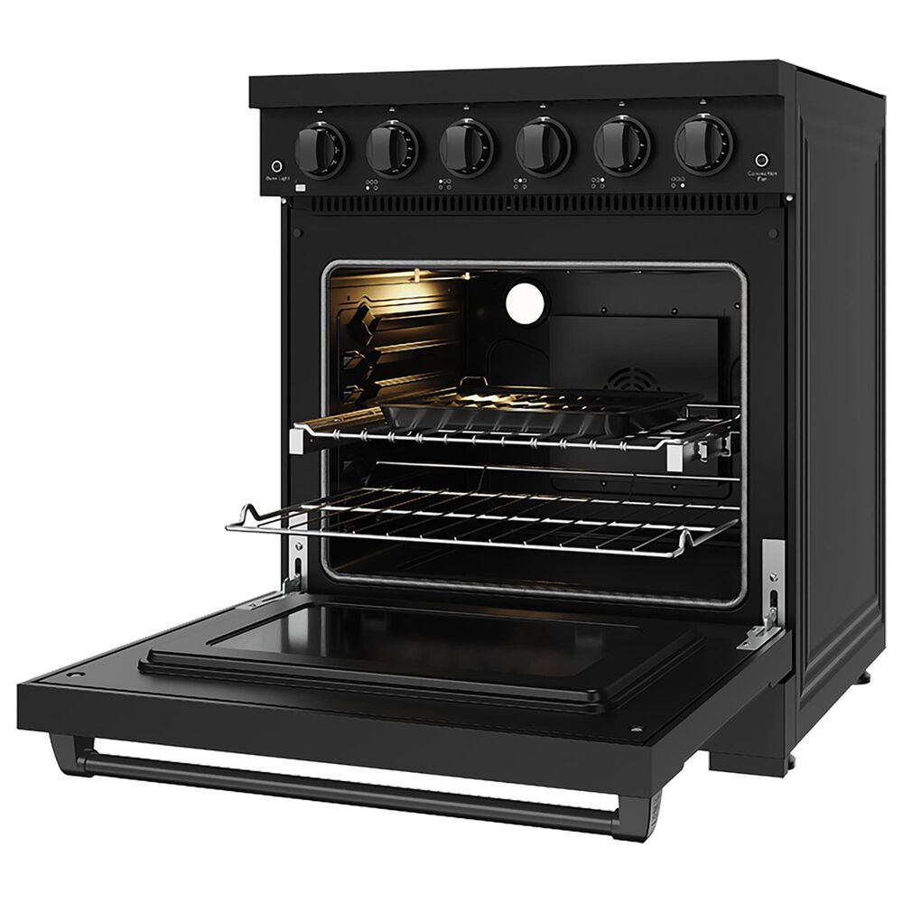 Thor Kitchen Gordon Ramsay Series 30" Professional Electric Range in Black, , large