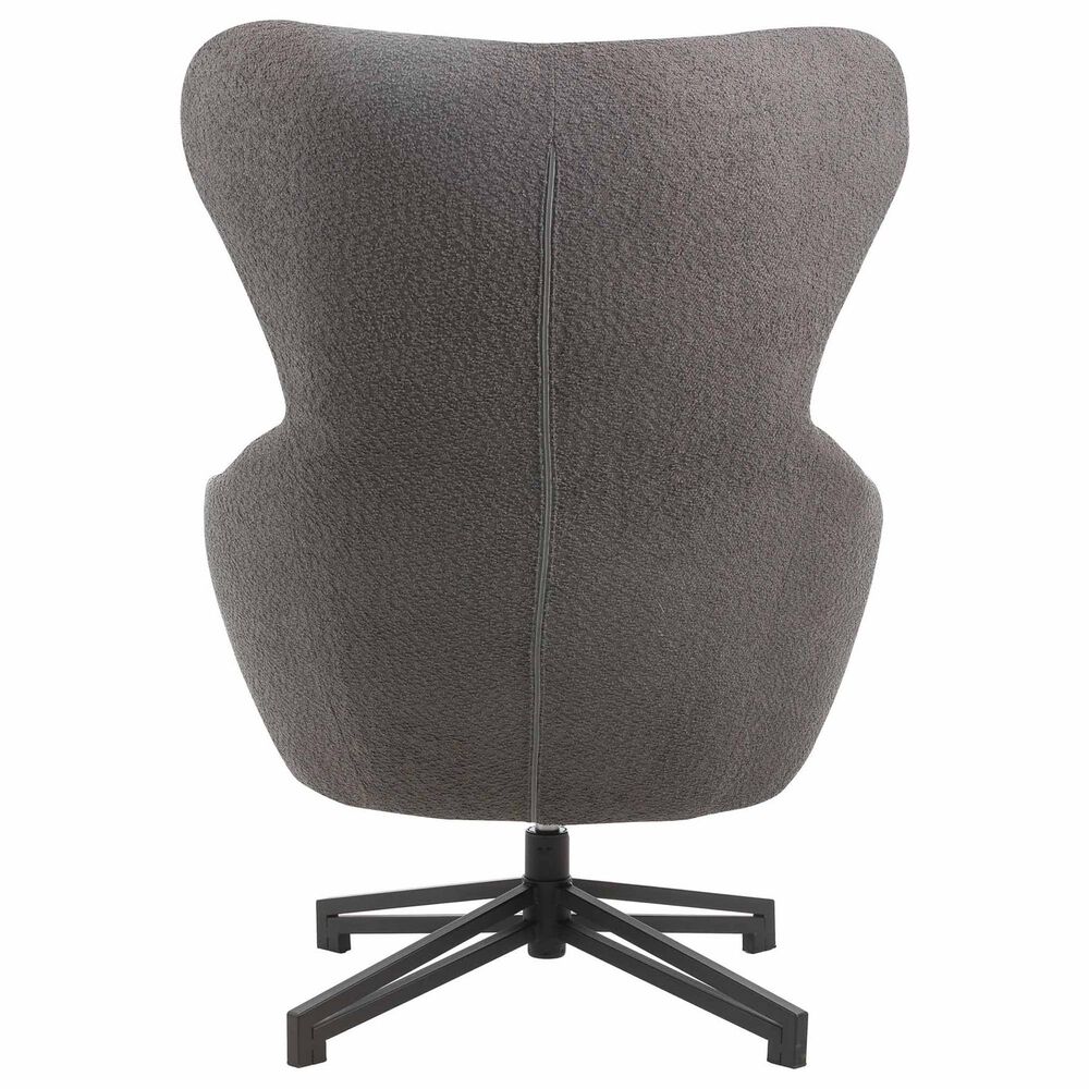 Impressions Vanity Serena Vanity Chair in Dark Grey, , large