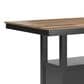 Ashley Wildenauer Counter Height Dining Table in Brown and Satin Black - Table Only, , large