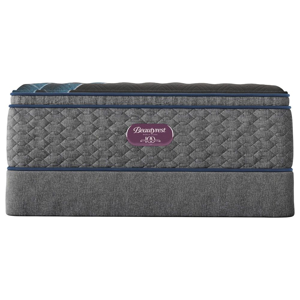 Simmons World Class Level Four Firm Pillow Top Twin XL Mattress with High Profile Box Spring, , large