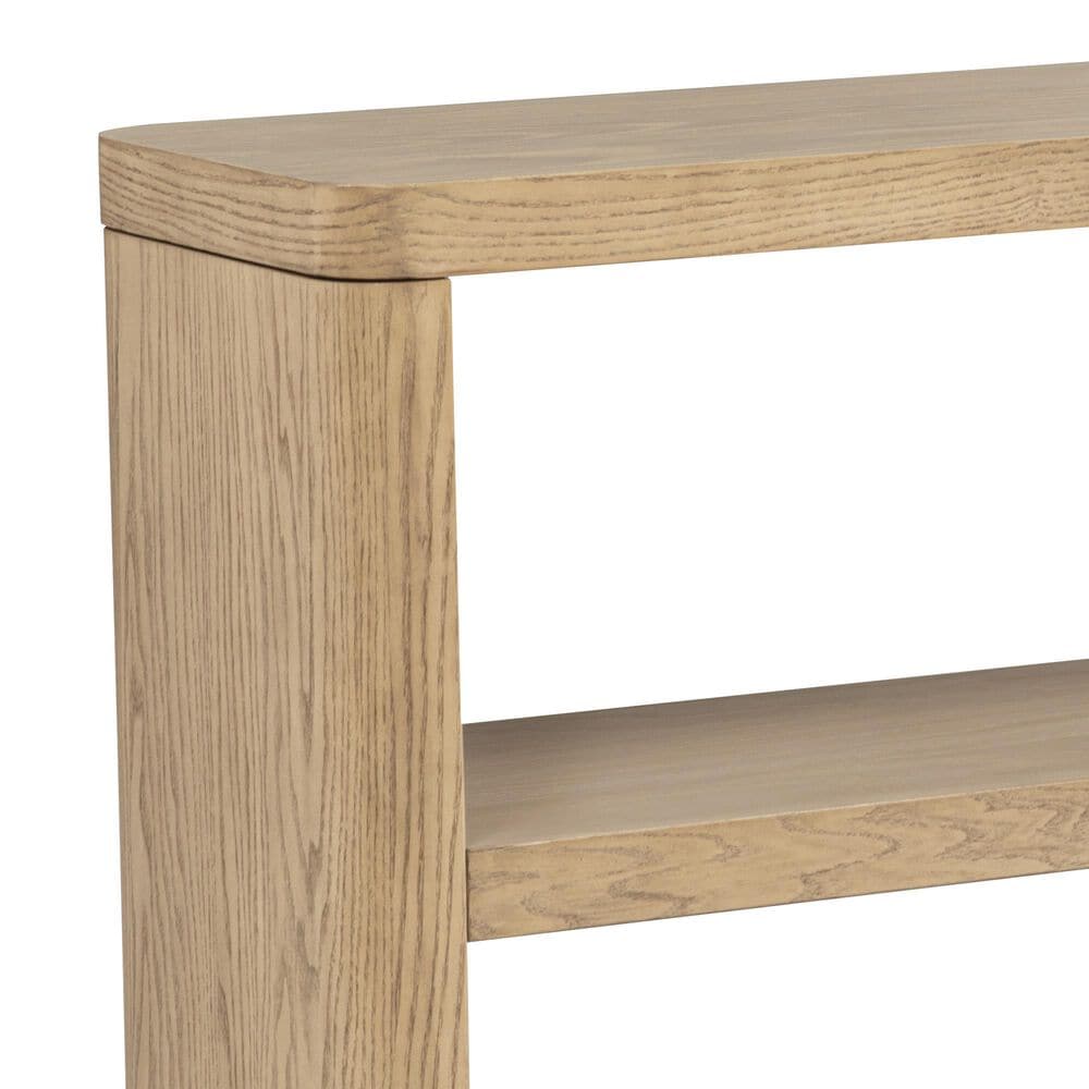 Linon Home Decor Noah Console Table in Natural, , large