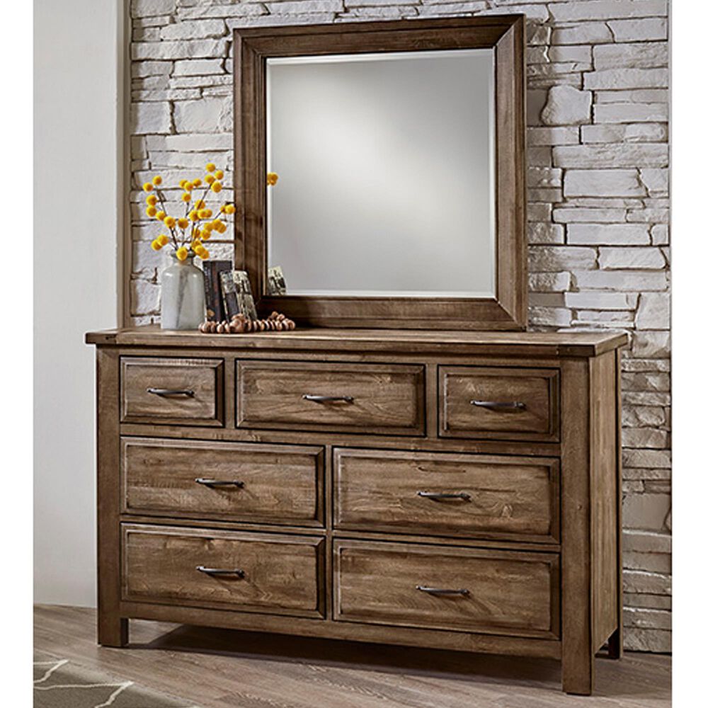 Viceray Collections Maple Road 7 Drawer Dresser in Maple Syrup, , large