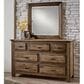 Viceray Collections Maple Road 7 Drawer Dresser in Maple Syrup, , large