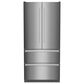 Liebherr 18.9 Cu. Ft. French Door Refrigerator in Stainless Steel, , large
