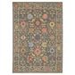 Oriental Weavers Lucca Floral Dance 5"3" x 7"6" Grey Area Rug, , large
