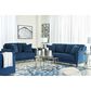 Signature Design by Ashley Enderlin Loveseat in Ink Velvet, , large