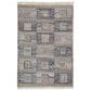Feizy Beckett 5" x 8" Charcoal and Multicolor Area Performance Rug, , large