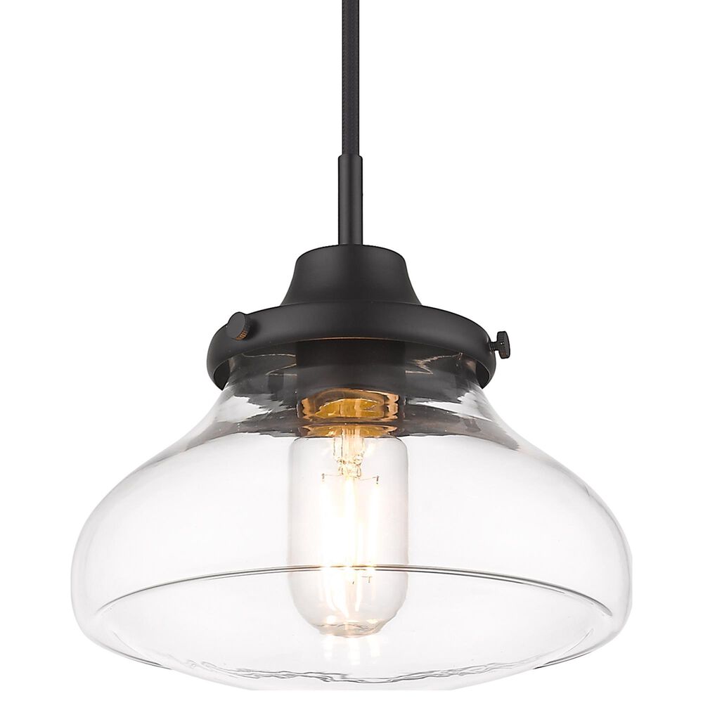 Golden Lighting Nash Small Pendant in Matte Black, , large