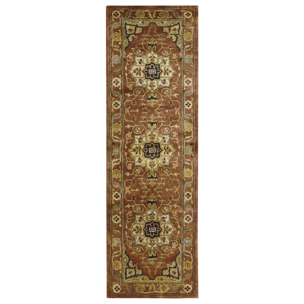 Nourison Jaipur JA33 2'4'' x 8' Brick Runner, , large