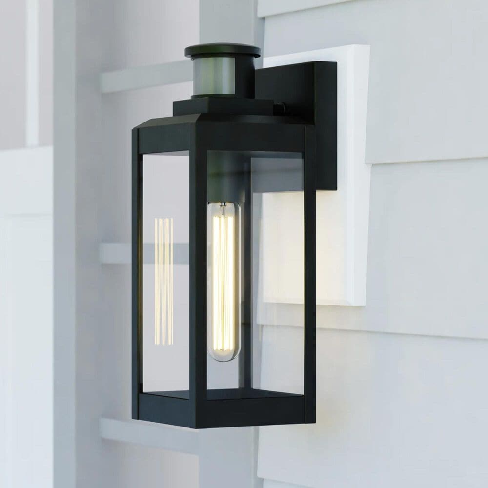 Vaxcel International Co. Ltd. Kinzie Dualux 5-in. Outdoor Motion Sensor Wall Light in Black, , large