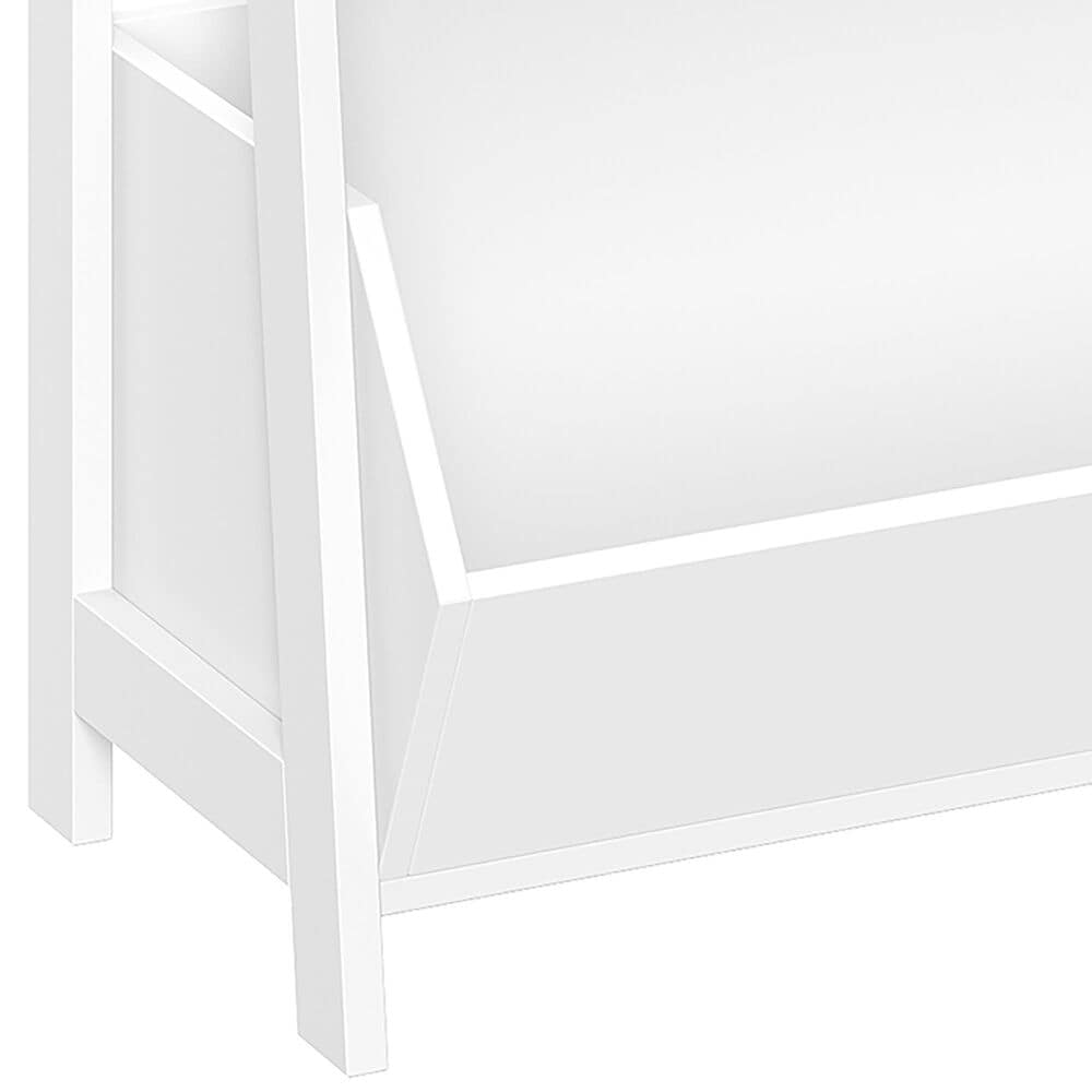 RiverRidge Home 3-Tier Kids Ladder Bookcase in White, , large