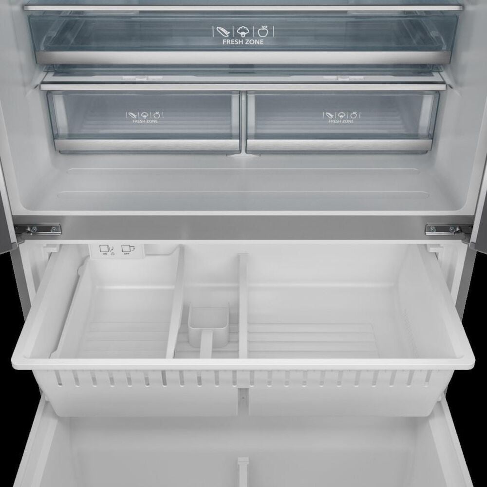 Thor Kitchen Gordon Ramsay 20.3 Cu. Ft. 3-Door French Door Refrigerator in Stainless Steel, , large