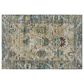 Dalyn Rug Company Silk Road Aqua, Ivory, Teal, Aloe, Brown, Taupe and Beige 1"8" x 2"6" Area Rug, , large