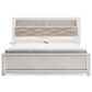 Ashley Altyra King Panel Bookcase Bed  in White, , large