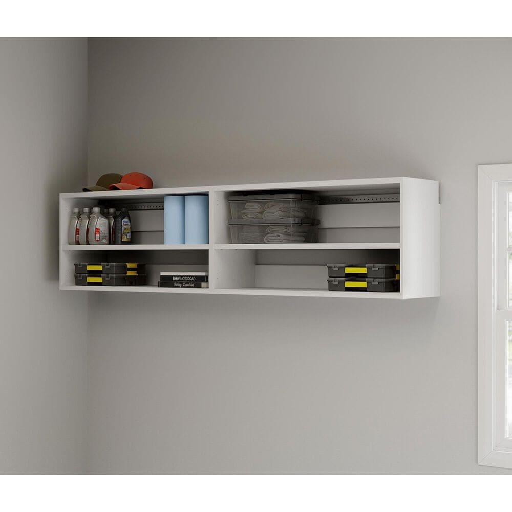 Sauder Wall-Mounted Upper Cabinet &amp; Doors Bundle, , large